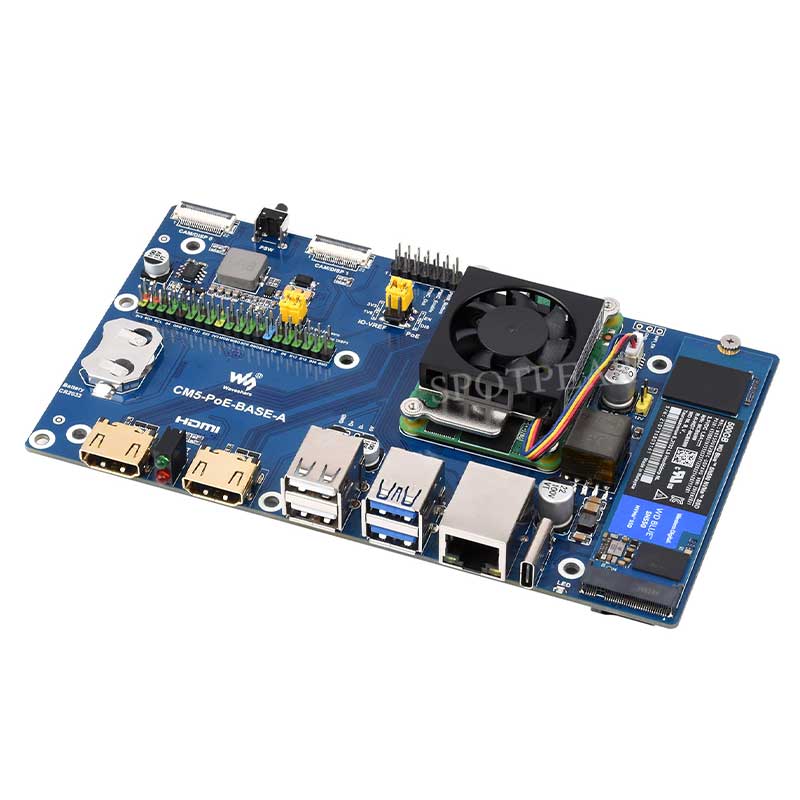 Вычислительный модуль Raspberr – обзор и цена Deskpi Super6C