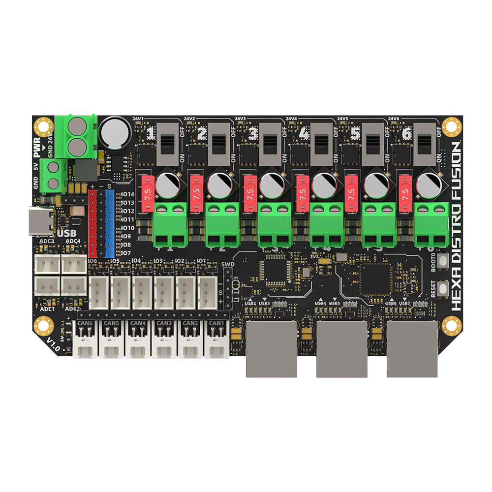 Плата Fusion FYSETC Hexa Distr – обзор и цена Turing Pi 2