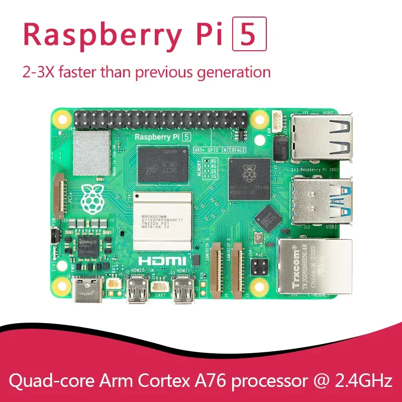 Оригинальная плата VivaOfficia – обзор и цена Raspberry Pi 5 8Gb